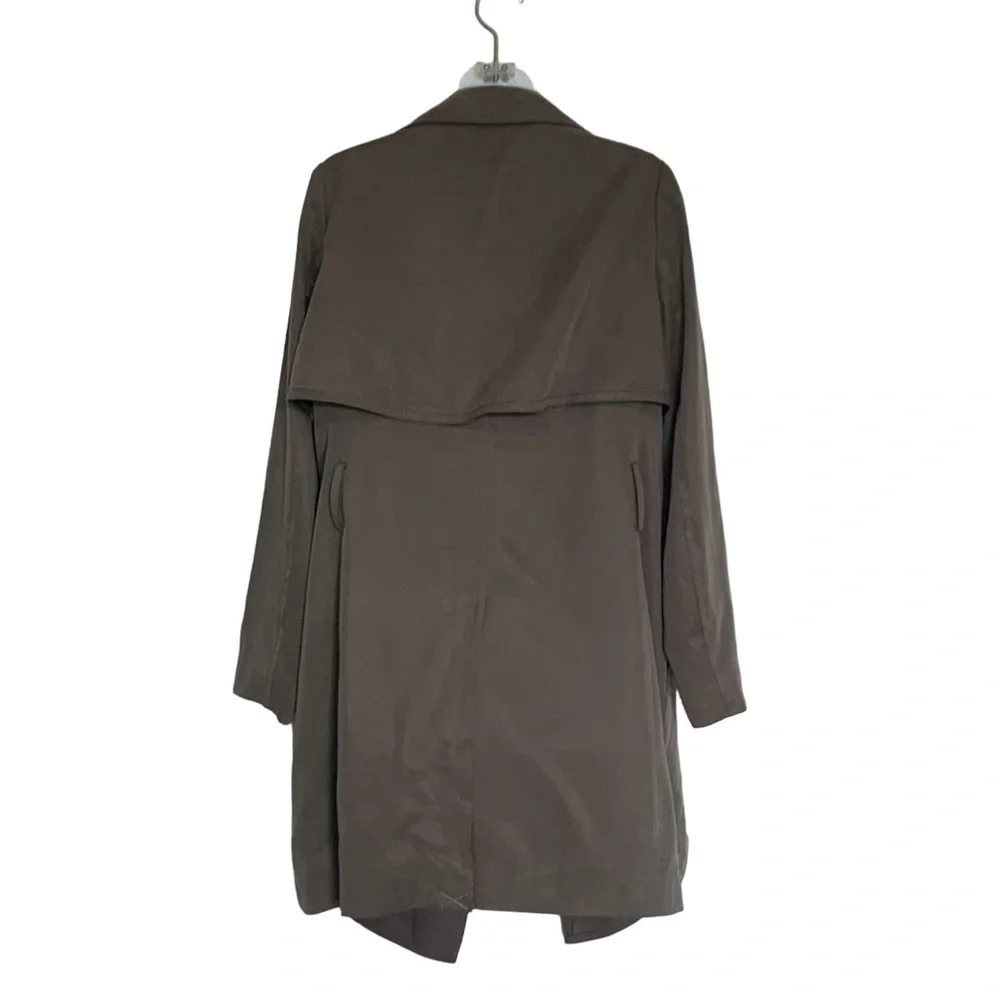 Club Monaco Claudine Trench Coat Size Medium - Picture 8 of 13